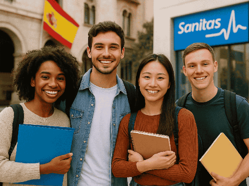Sanitas, seguro de salud para estudiantes internacionales
