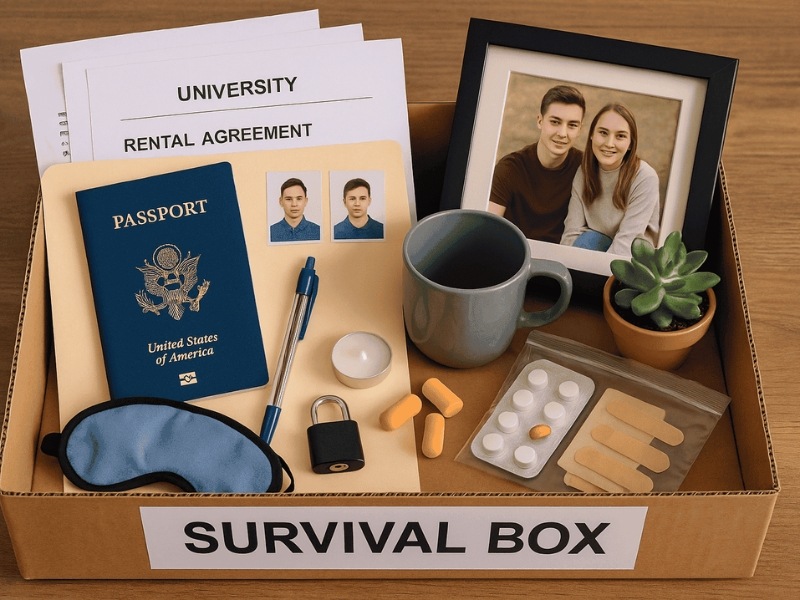 ¿Qué meterías en tu Survival Box para estudiantes